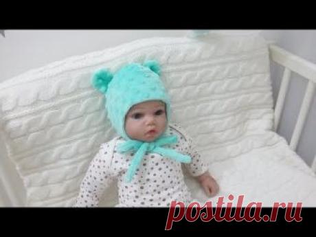 Шапочка для новорожденного своими руками