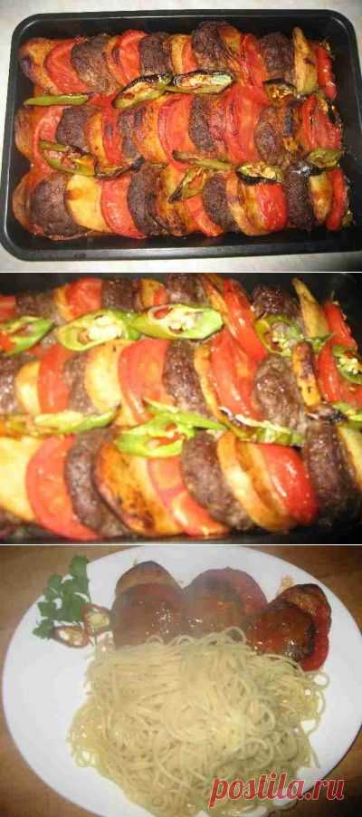 Firinda Potates Kofte (турецкая кухня) : Вторые блюда