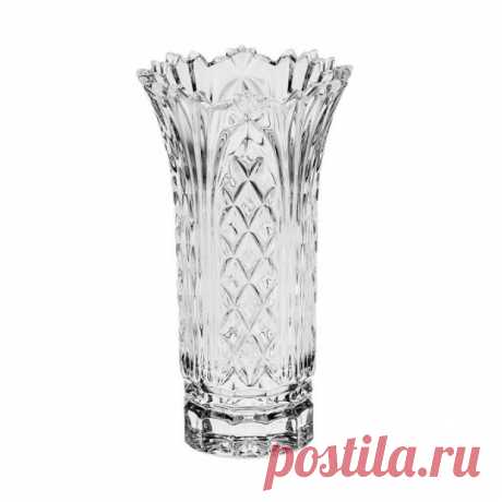 Хрустальная Ваза &quot;Oxford&quot; (Оксфорд), 19 см, Кристал Богемия (Crystal Bohemia) купить в Москве +7(495)1055156