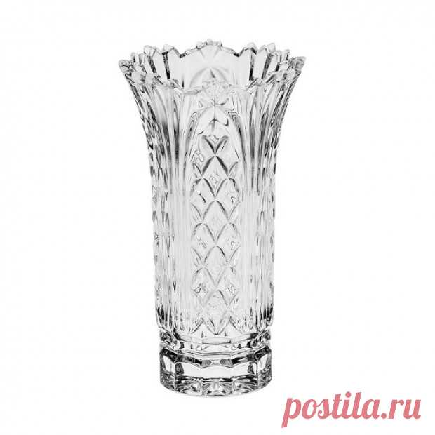 Хрустальная Ваза "Oxford" (Оксфорд), 19 см, Кристал Богемия (Crystal Bohemia) купить в Москве +7(495)1055156