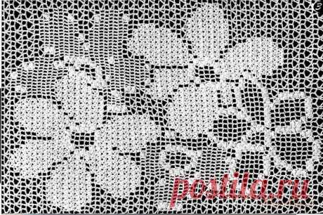 КАРАМЕЛО ДЕ КРОШЕТ: блуза в филе