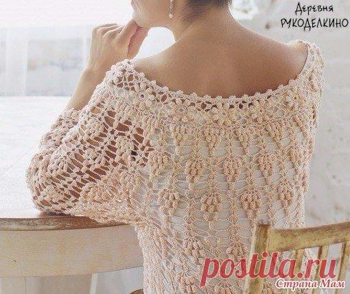 Платье узором виноград / Сферический бизнес