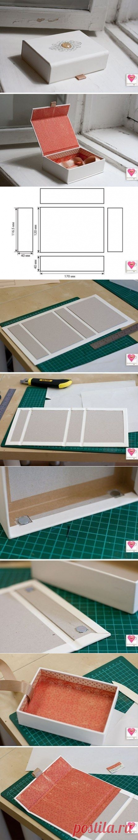 Красивая коробочка своими руками — Сделай сам, идеи для творчества - DIY Ideas