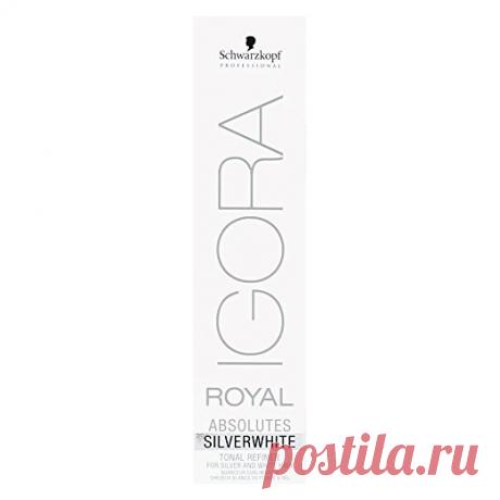 Schwarzkopf IGORA ABSOLUTES SILVERWHITE Grau-Lila 60ml: Amazon.de: Beauty