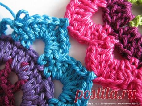 Идейка / Handmade / 1. Крючкотворные Мотивы / Pinme.ru / Ольга Захарова-Черных