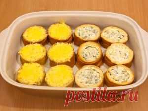 гнездышки с рыбой