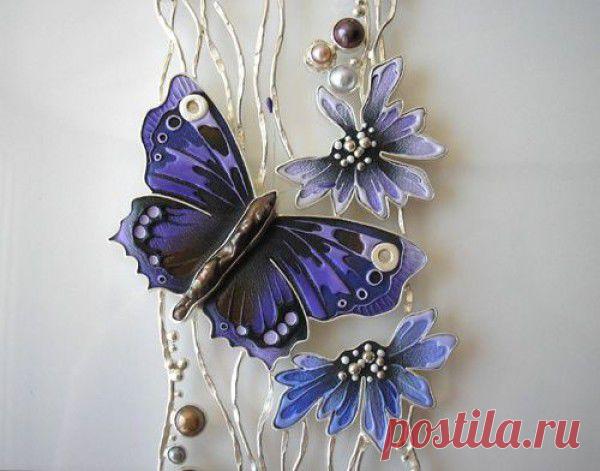 Сочетание различных материалов в украшениях от Jolanta Bromke - Ярмарка Мастеров - ручная работа, handmade