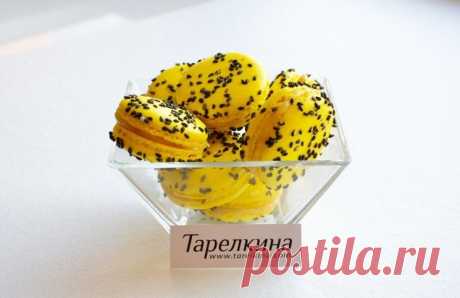 Лимонные макаруны