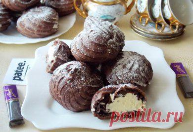 Шоколадные эклеры - рецепт с фотографиями