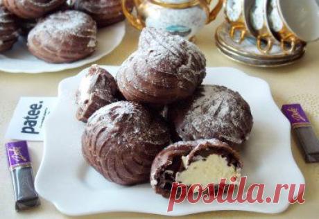 Шоколадные эклеры - рецепт с фотографиями