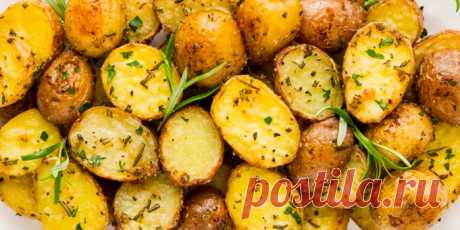 ХРУСТЯЩИЙ МОЛОДОЙ КАРТОФЕЛЬ С РОЗМАРИНОМ