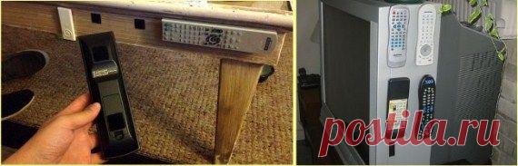 Использование липучки. Интересные идеи для дома