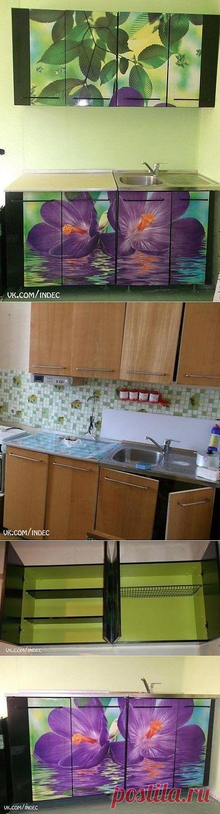 Как превратить старую кухню в новую.