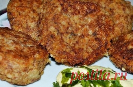 ​Котлеты из гречки с грибами
