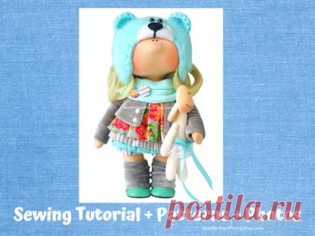 How to Sew Cloth Doll, Handmade Doll Sewing Pattern PDF, Interior Doll Tutorial, Tilda Doll DIY Pattern by Natalia Pe Handmade Doll Sewing Pattern PDF by master Natalia Pe  Pattern uncludes full Doll and Cloth sewing tutorial. ~ ~ ~ ~ ~ ~ ~ ~ ~ ~ ~ ~ ~ ~ ~ ~ ~ ~ ~ ~ ~ ~ ~ ~ Pattern does not include hat and shoes. ~ ~ ~ ~ ~ ~ ~ ~ ~ ~ ~ ~ ~ ~ ~ ~ ~ ~ ~ ~ ~ ~ ~ ~  Pattern is for 24 cm (9 inch) interior doll by master