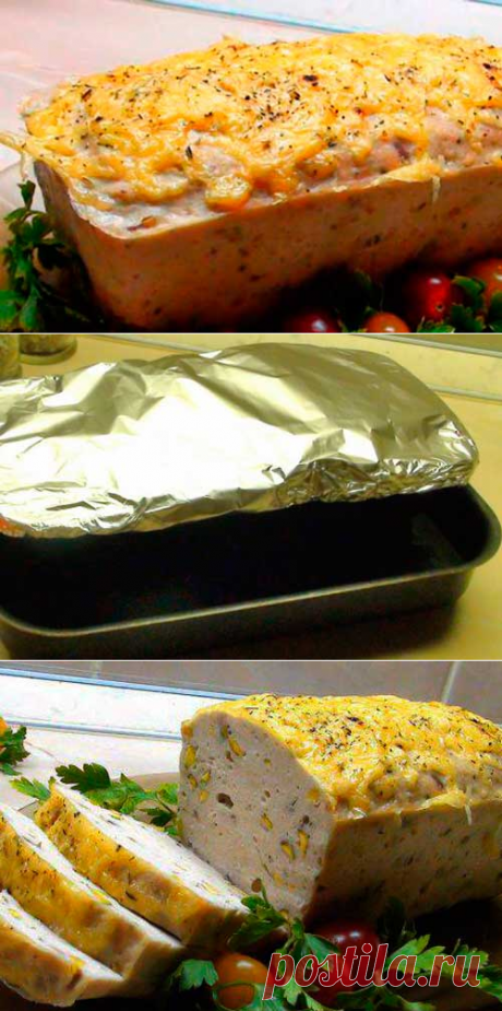 Куриный рулет с орешками под тертым сыром — Recept-Fresh