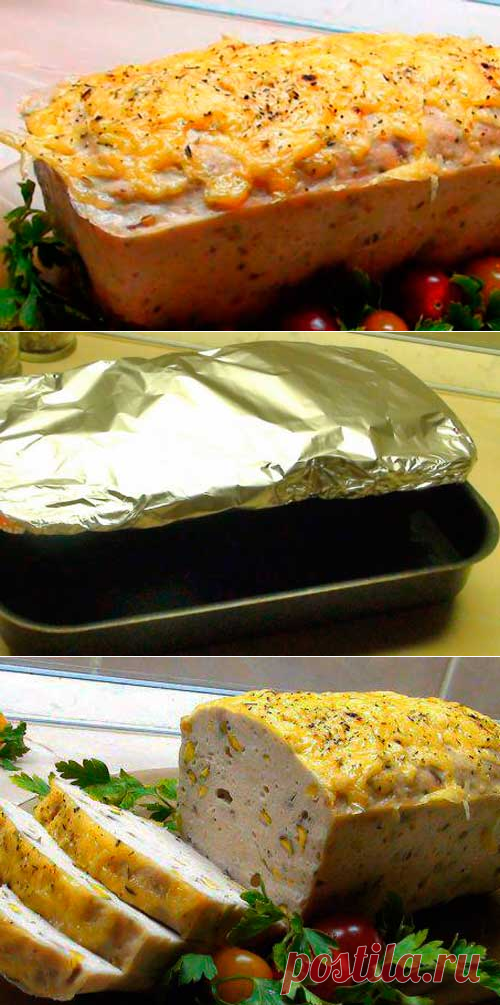 Куриный рулет с орешками под тертым сыром — Recept-Fresh