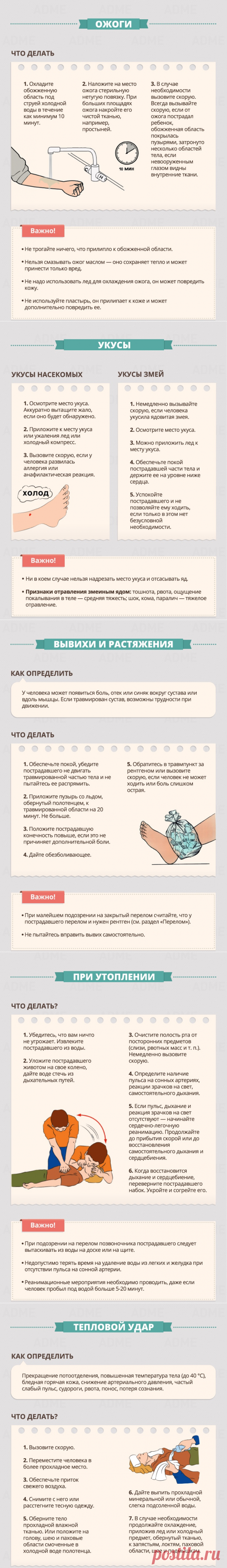 Гид по оказанию первой помощи