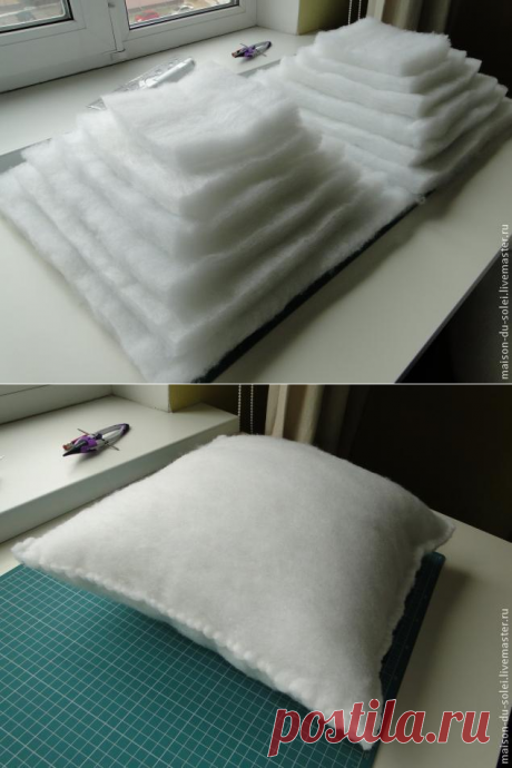 Шьем подушку - Ярмарка Мастеров - ручная работа, handmade