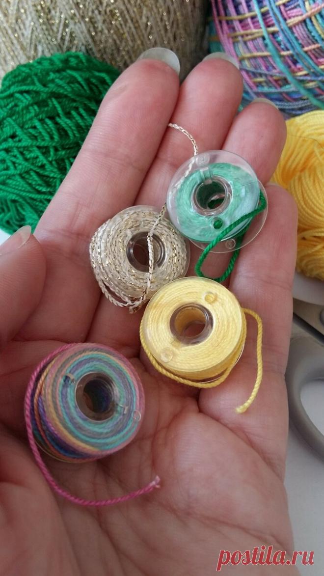 Вы будете удивлены, на что способна ваша швейная машина! Очень красивая, быстрая и простая техника BobbinWork | Бисер, творчество, рукоделие, МК | Яндекс Дзен