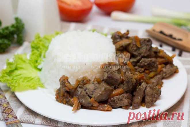 Куриная печень в мультиварке с луком и морковкой, рецепт с пошаговыми фото | Все Блюда