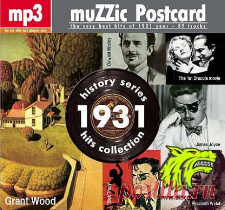 Muzzic postcard Greates Hits - 1931