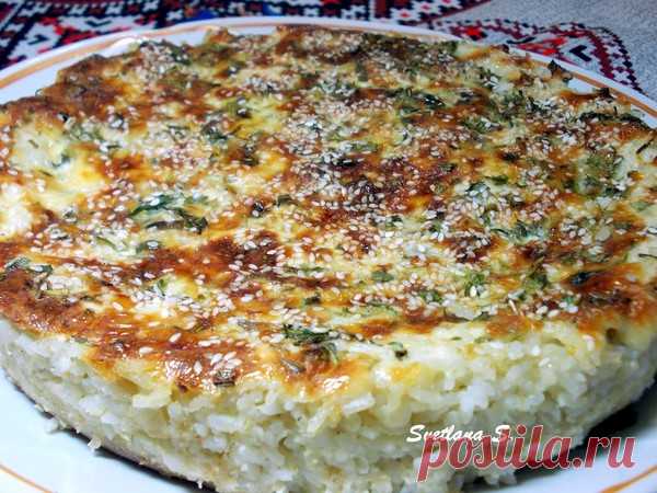 Рисовый пирог-запеканка с горбушей - УЮТНАЯ КУХНЯ - Группы Мой Мир