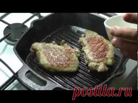 Свиная отбивная. Просто, вкусно, недорого.
