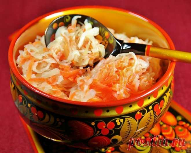 Квашеная капуста без соли