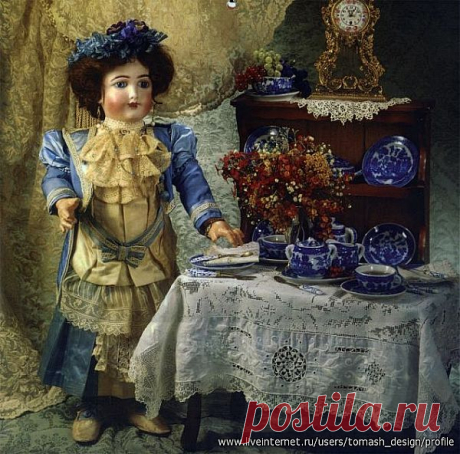 Антикварные куклы ..
