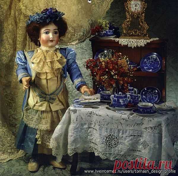 Антикварные куклы ..