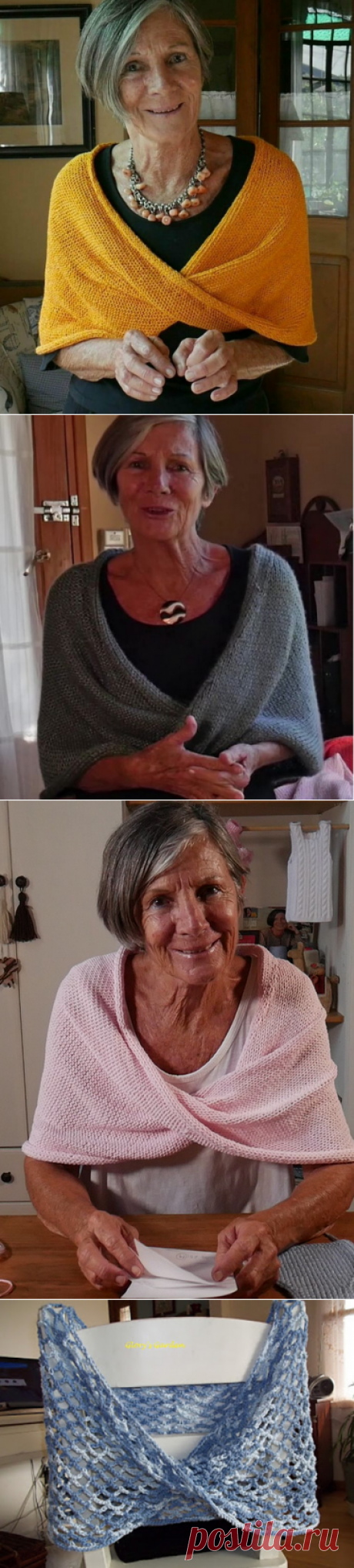 Стильная и женственная накидка «Мёбиус» по мотивам идеи испанского дизайнера. 3 варианта вязания. Можно крючком
Напомню, о чем идет речь, или показываю тем, кто еще не видел статью про накидки испанского вязайнера Люсилы, листайте + добавила примеры накидки крючком!: Листайте вправо. Мой скриншот с Pinterest.com Листайте вправо. Мой скриншот с Pinterest.com Листайте вправо. Мой скриншот с...
Читай дальше на сайте. Жми подробнее ➡