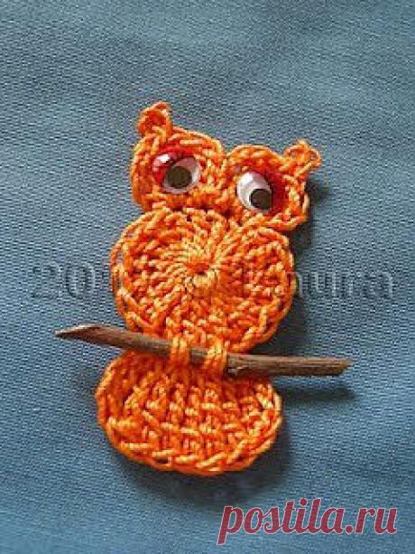 Owl applique ☺ Free Crochet Pattern ☺ | All things crochet