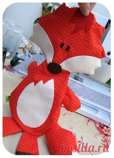 ARTE COM QUIANE - Paps e Moldes de Artesanato : Molde raposa para artesanato de tecido, feltro e e.v.a