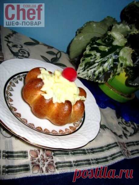 Блинные булочки с заварным кремом / Сладкая выпечка / Рецепты / Шеф-повар – простые и вкусные кулинарные рецепты, фото-рецепты, видео-рецепты