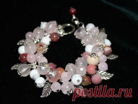 Делаем браслет на цепочке из двойных колечек – Ярмарка Мастеров