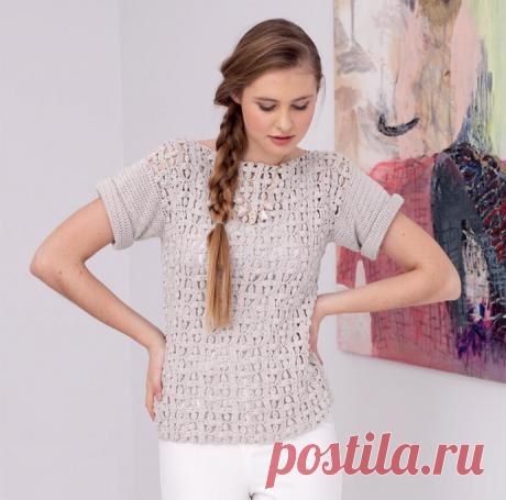 Джемпер с цветочным узором