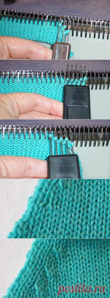 Сбавка и прибавка петель