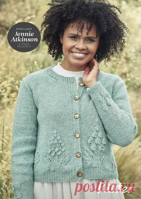 Если вы предпочитаете вязаные жакеты, то эта подборка, просто обязана осесть в ваших копилках + мастер-класс узора спицами. | Asha. Вязание и дизайн.🌶 | Яндекс Дзен