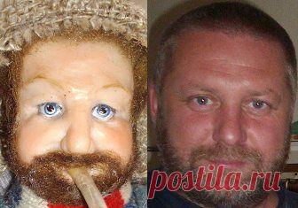 портретные куклы | 31 фотография