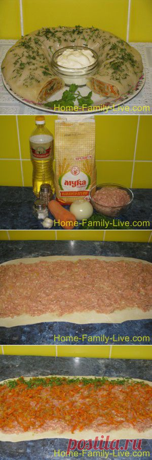 Ханум с мясом- пошаговый фоторецепт и еще много интересного