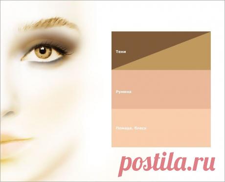 Цветовые решения Smoky eyes