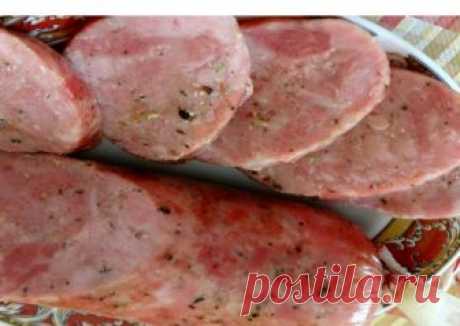 Быстрая рубленная куриная колбаса | Рецепты Бабушки Вари | Яндекс Дзен