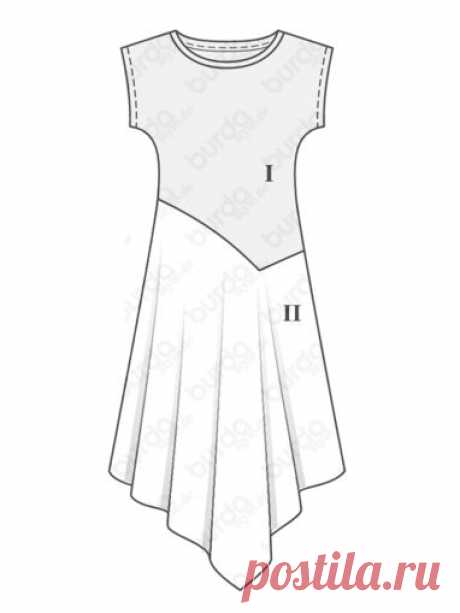 Выкройки платьев от Burda – купить и скачать на Burdastyle.ru