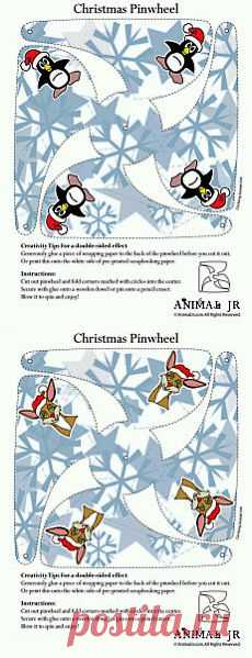 Новогоднее.Вертушки и карточки-бирки..