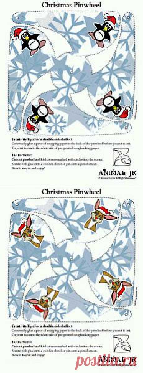 Новогоднее.Вертушки и карточки-бирки..