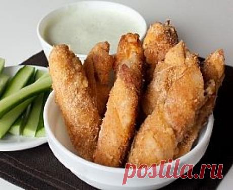 Куриное филе в беконе и сухарях