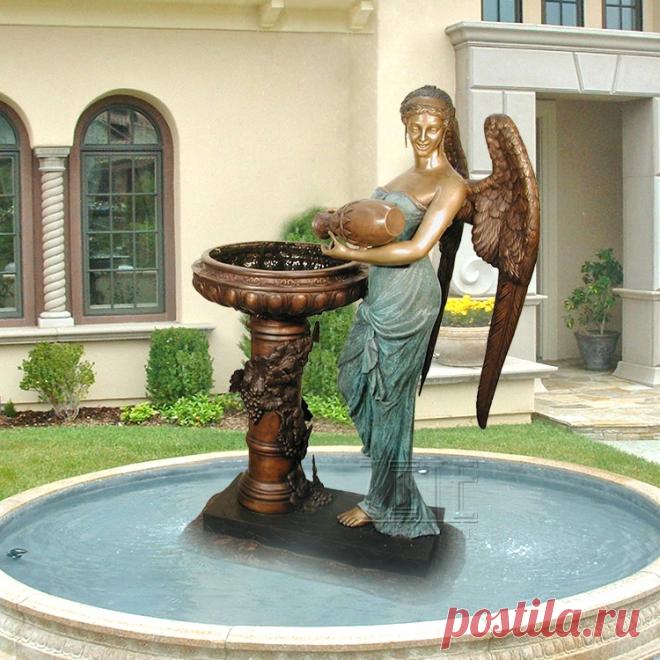 Декоративный Сад Леди С Цветами Кувшин И Птица Бронзовая Фонтан Скульптура - Buy Бронзовый Фонтан Воды,Бронзовый Фонтан Леди Product on Alibaba.com