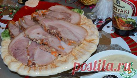 Рулет из рульки Кулинарный рецепт