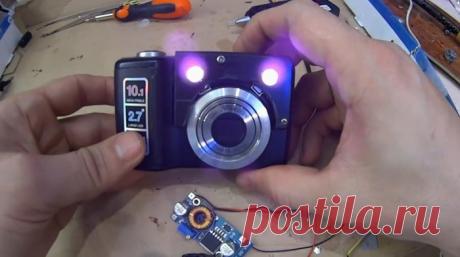 Прибор ночного видения из старого фотоаппарата своими руками